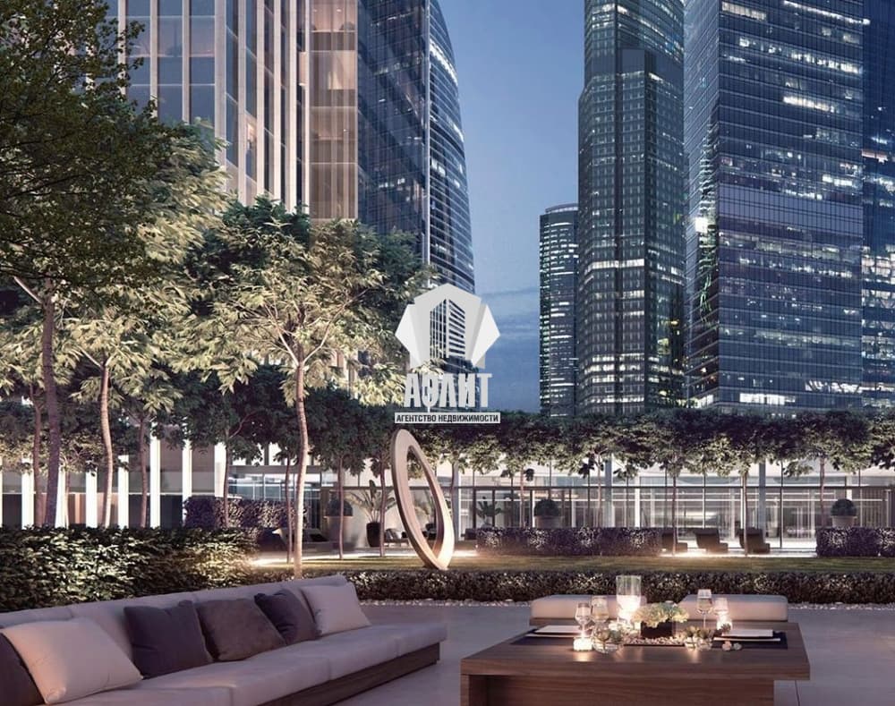 апарамент в башне Нева