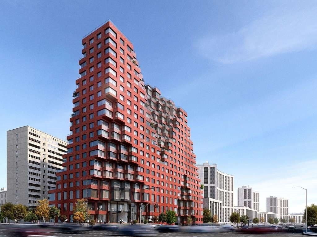 2-к. апартаменты, 77 м², 6/19 эт.